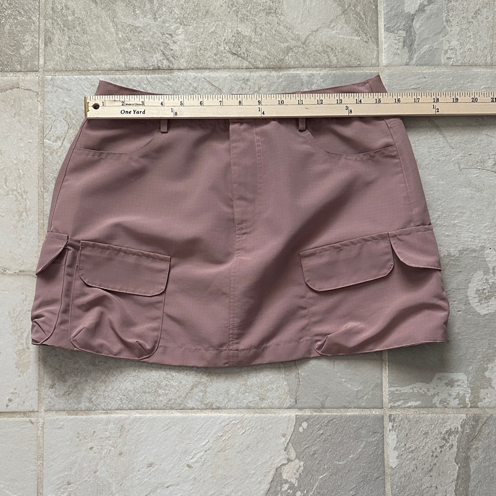Lulus/ Dusty Rose color cargo inspired skort size medium